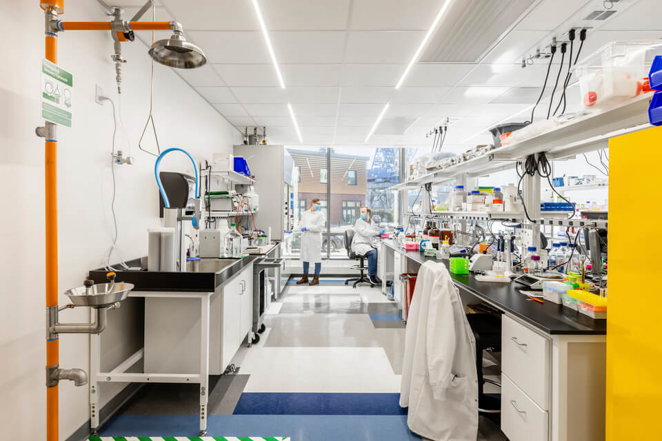 SmartLabs at 6 Tide Street, Boston: laboratory